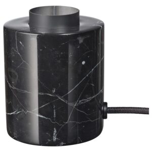 Lampe de chevet, marbre noir